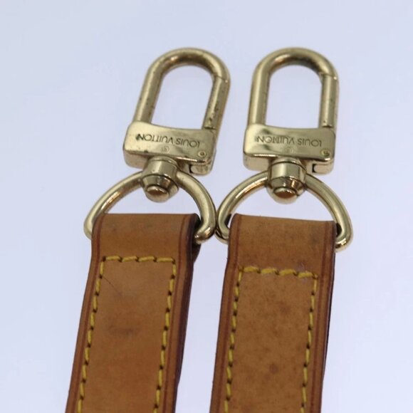 LOUIS VUITTON Adjustable Shoulder Strap Leather 35""""""""-42.1"""""""" Beig... - Picture 7 of 15